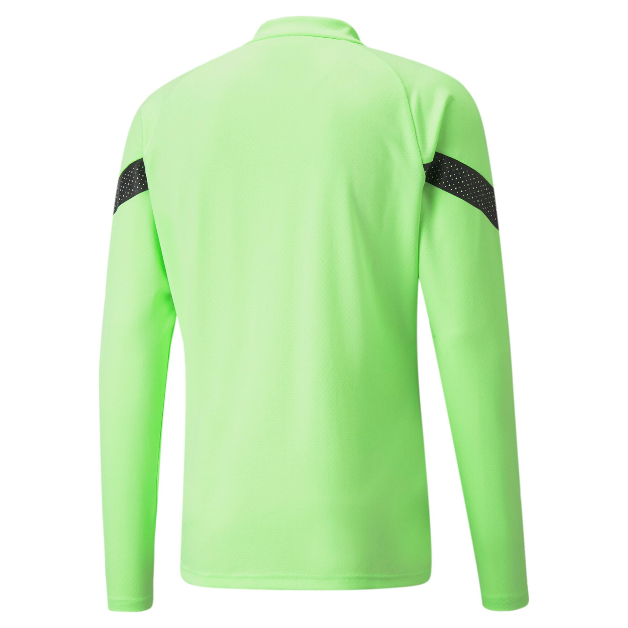 Blouse Puma Teamfinal Training 14 Zip, Groen, Mannen 6/6