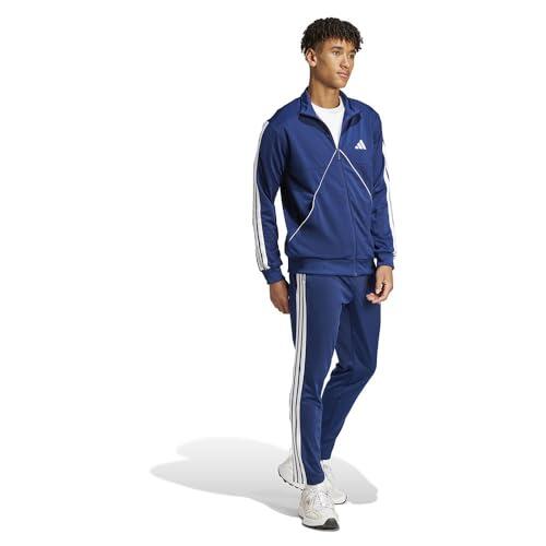 TUTA complete uomo ( acetato-poliestere) adidas blu 5/5