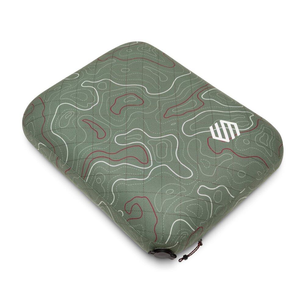Men & Women Hiking Inflatable camping pillow Dinan Green Green