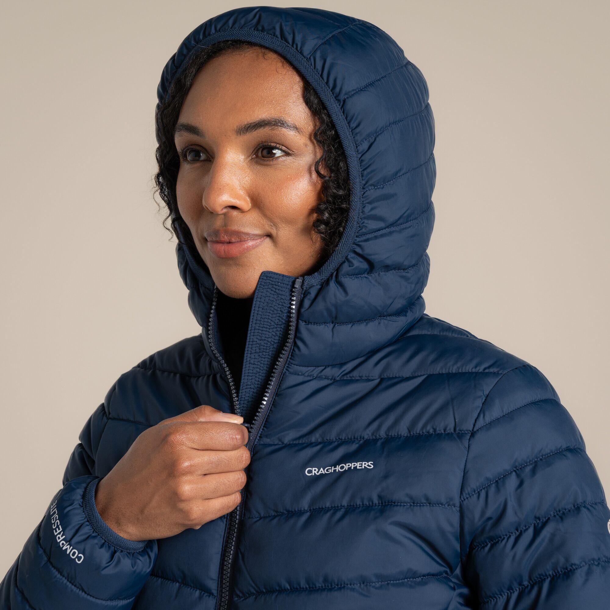 Giacca imbottita Compresslite IX da donna con cappuccio 5/6