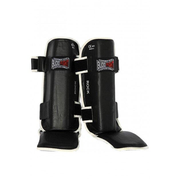 Budo-fight - Protège-tibia & Pieds Rock - Protège-tibia - Rouge - 44 L - Decathlon