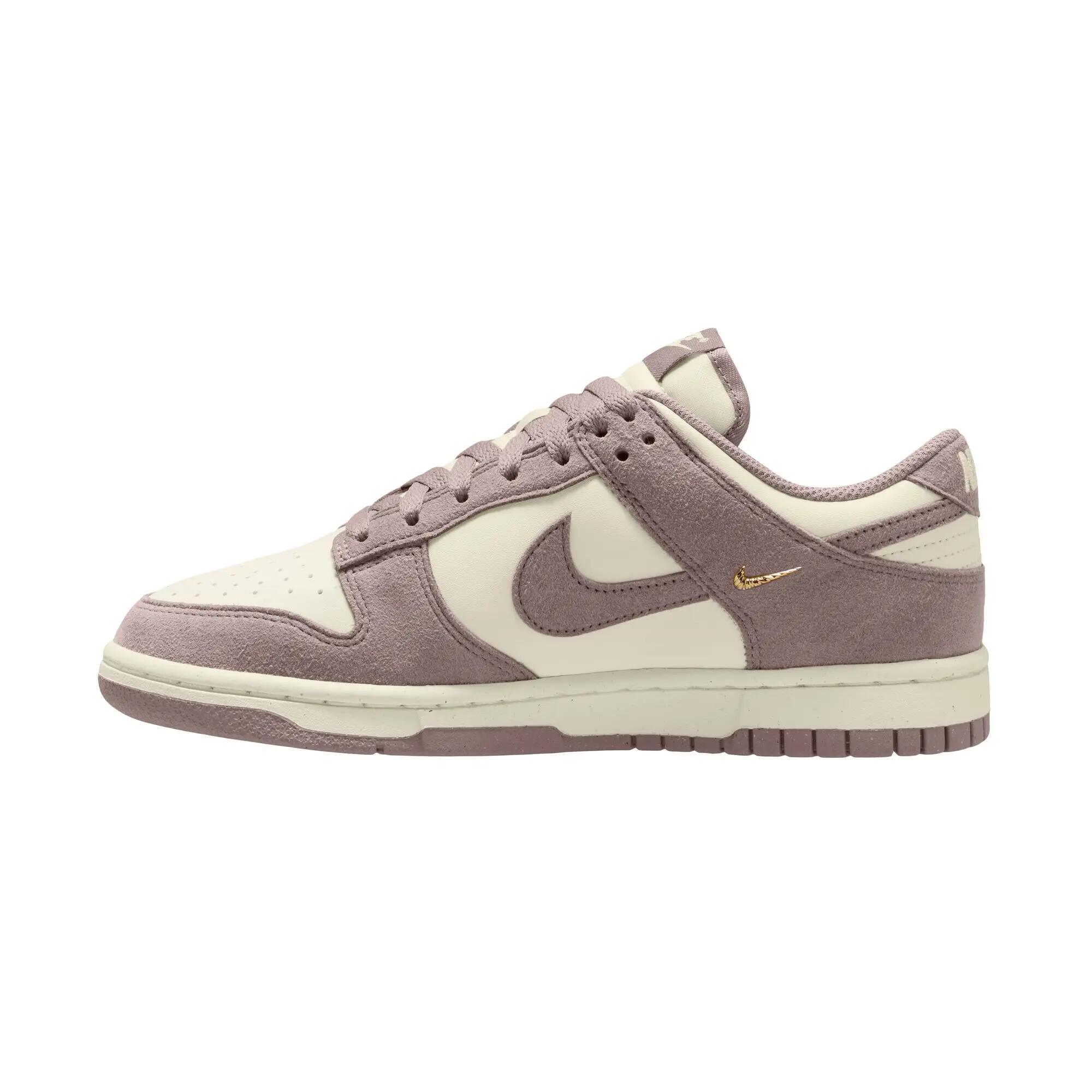 Nike Dunk Low Malt Gold Mini Swoosh (Women's) 2/6