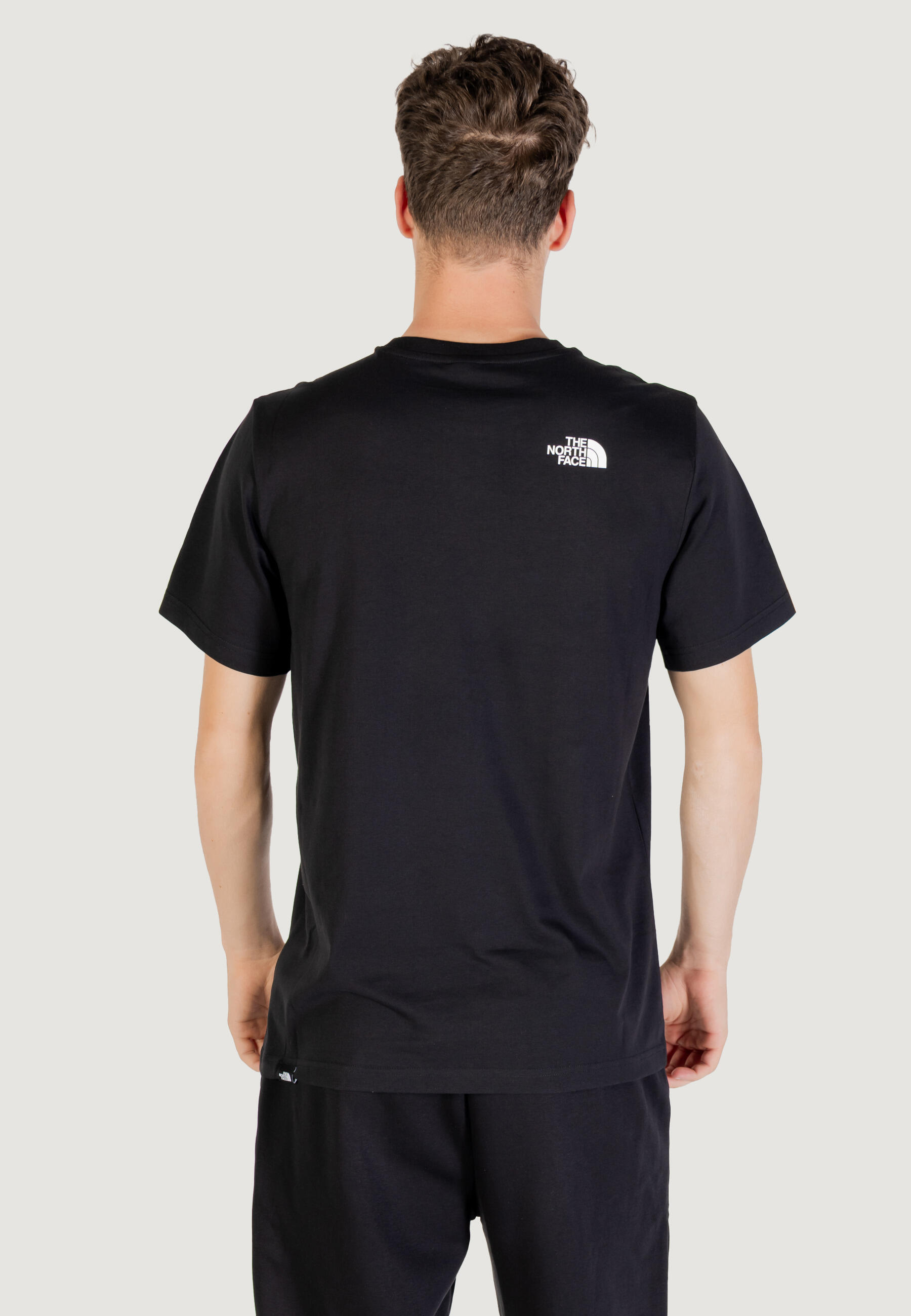 t-shirt crop top M SS FINE TEE HOMME noir 4/5