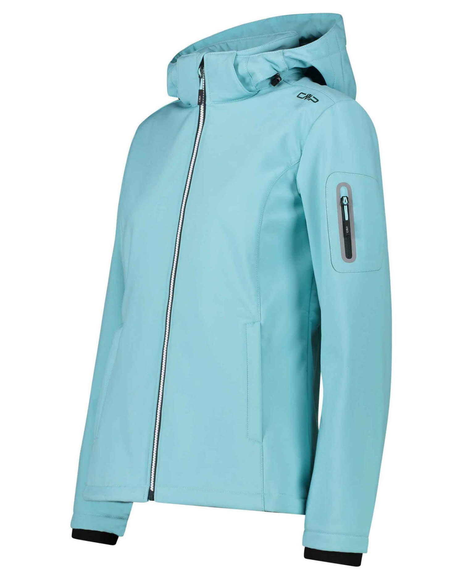 Veste de randonnée à capuche femme CMP 3/4