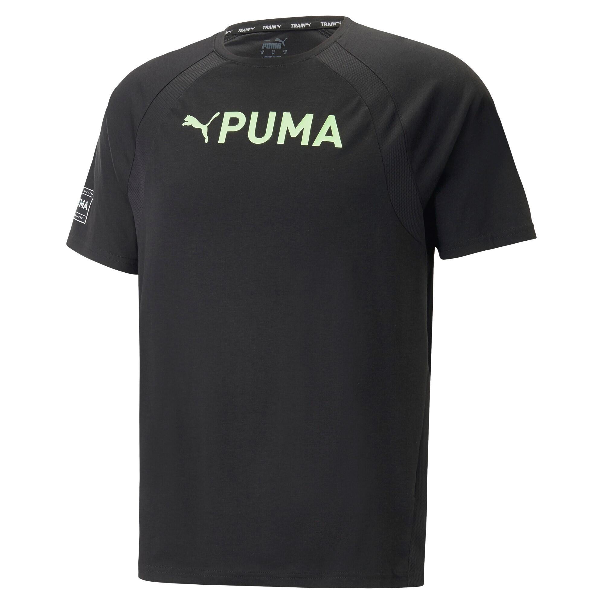 T-shirt à manches courtes homme Puma Ultrabreathe Triblend Noir 1/5