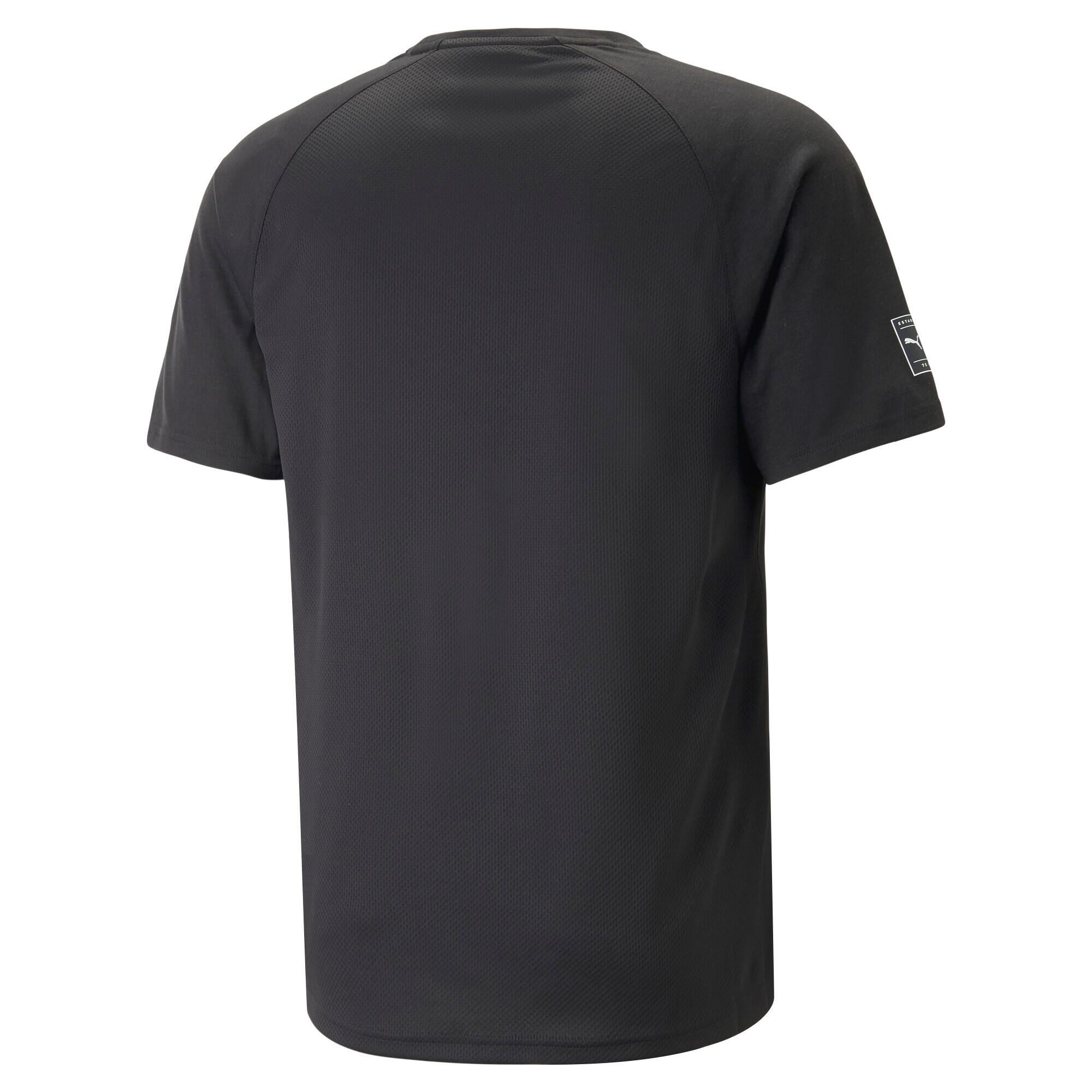 T-shirt à manches courtes homme Puma Ultrabreathe Triblend Noir 2/5