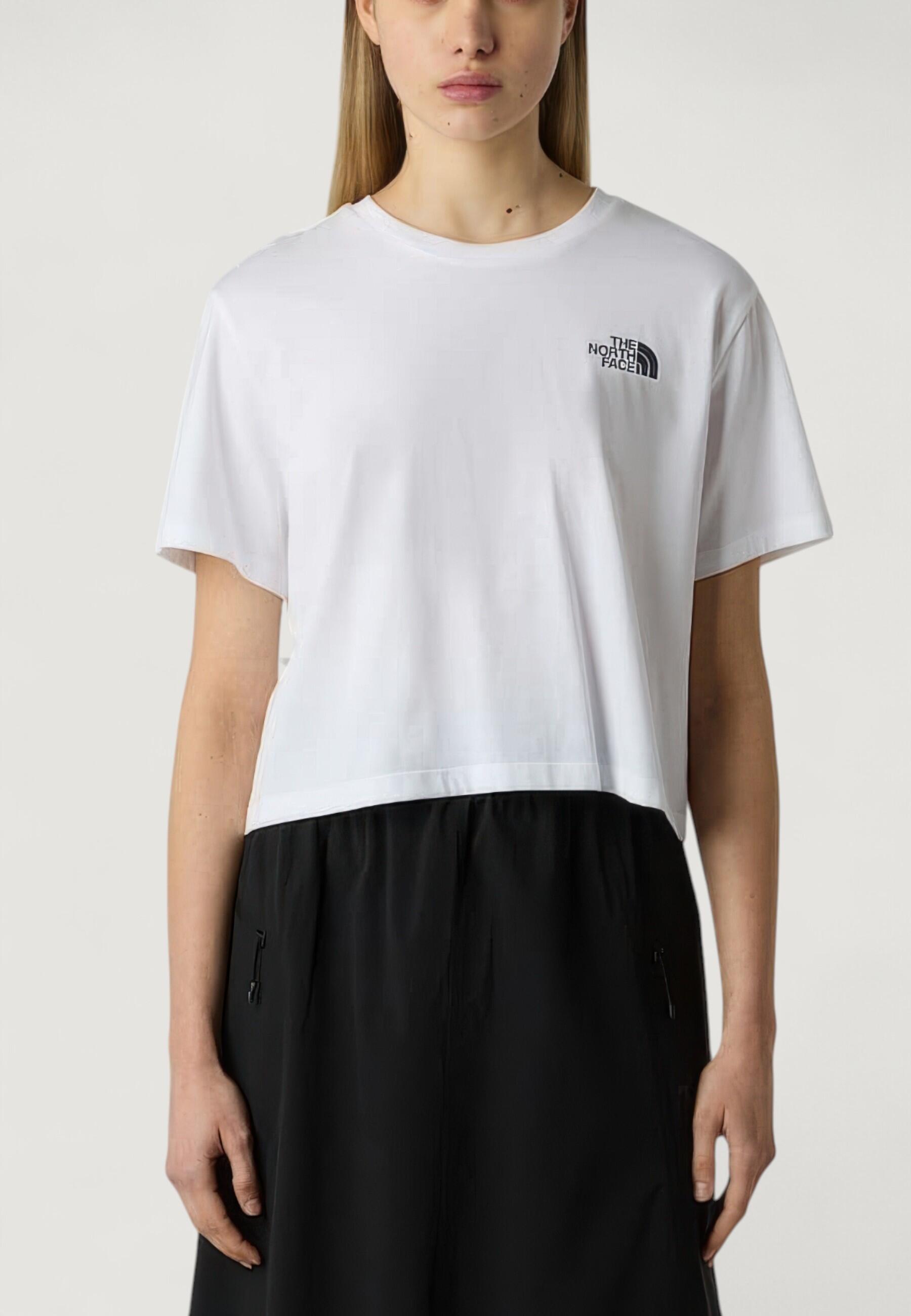 T-shirt Donna   T-shirt bianco NF0A87U4FN4 3/5