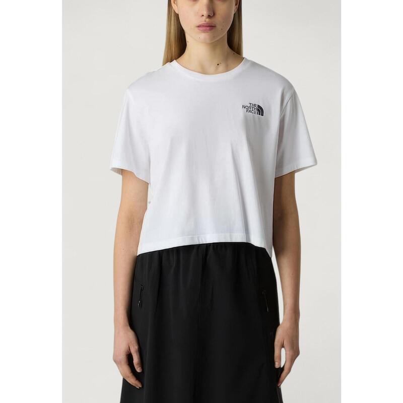 Tricou crop top W SIMPLE DOME CROPPED SLIM TEE  FEMEI