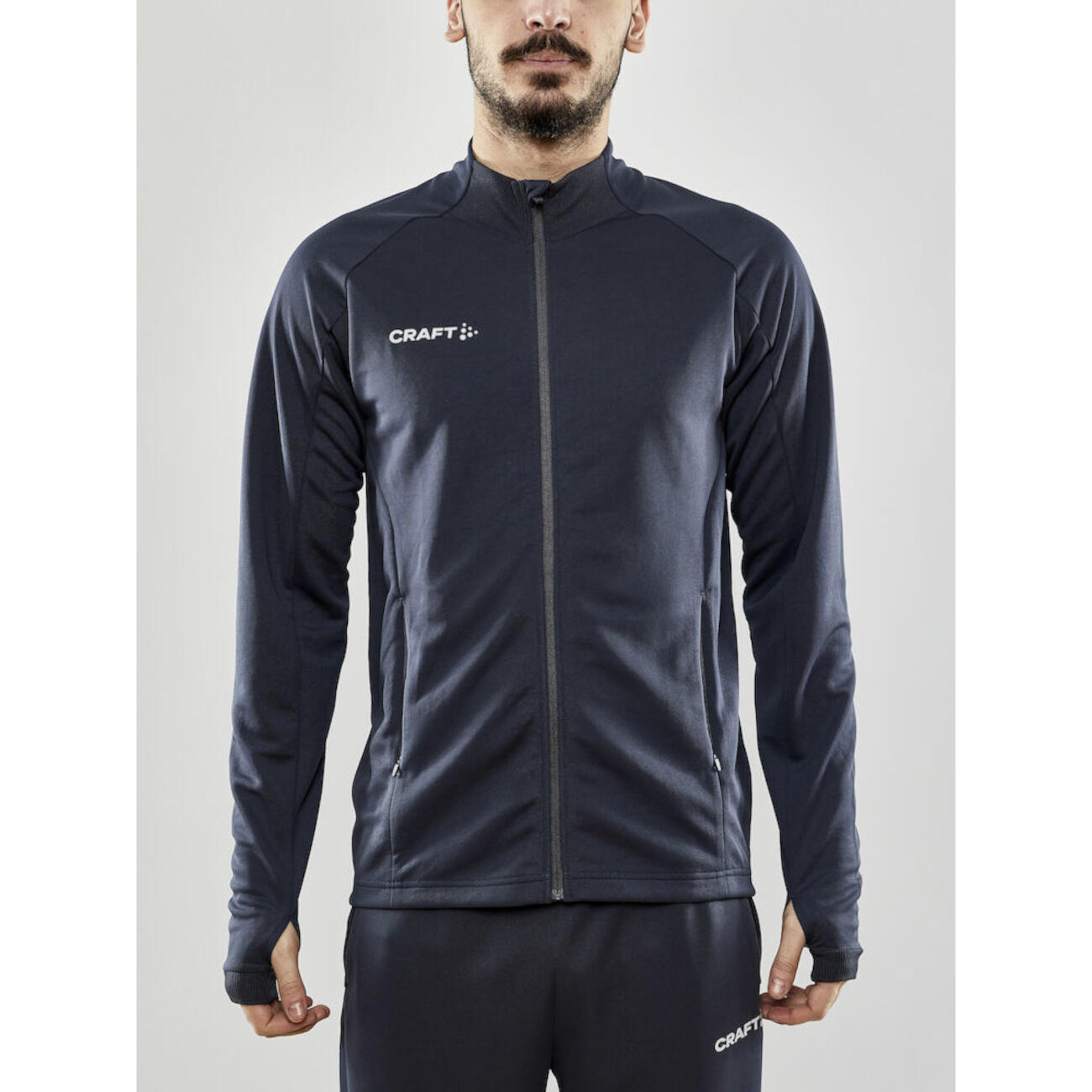 Craft Evolve Top Full Zip Hommes - Asphalte 3/5