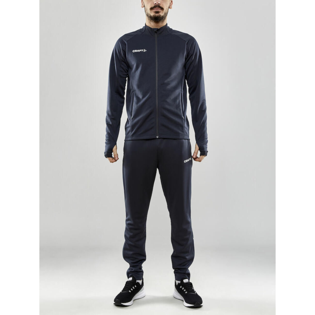Craft Evolve Top Full Zip Hommes - Asphalte 5/5