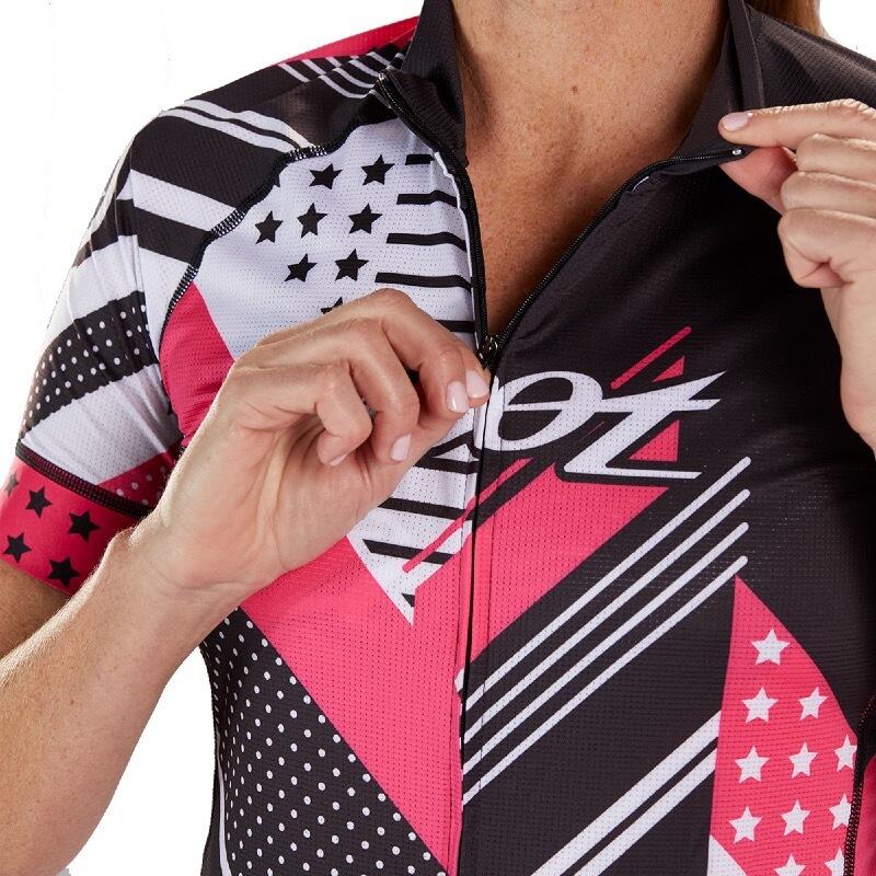 Sporttrikot Damen Fahrrad Trikot Style Team ZOOT 4/5
