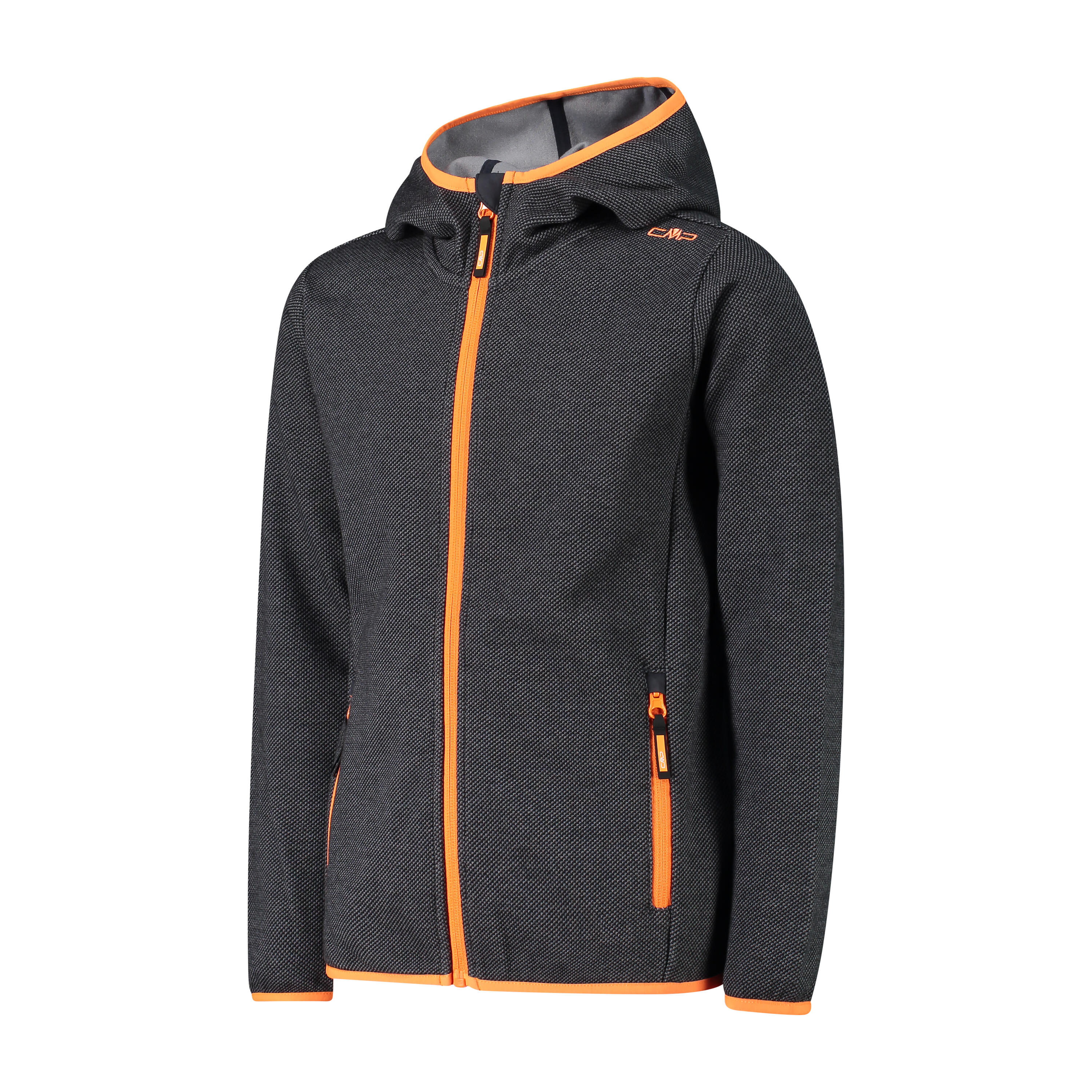 CMP Jungen Fleecejacke Kid Jacket Fix Hood 34H6394 2/5