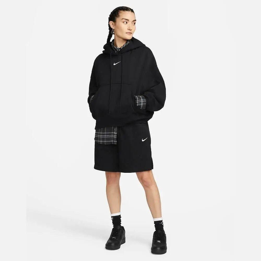 Nike Damen Kapuzenpullover Phoenix Fleece DQ5858 3/4