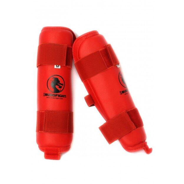 Budo-fight - Protège-tibias Détachables Homologués Ffk Rouges - Protège-tibia - Rouge - 40 M - Decathlon