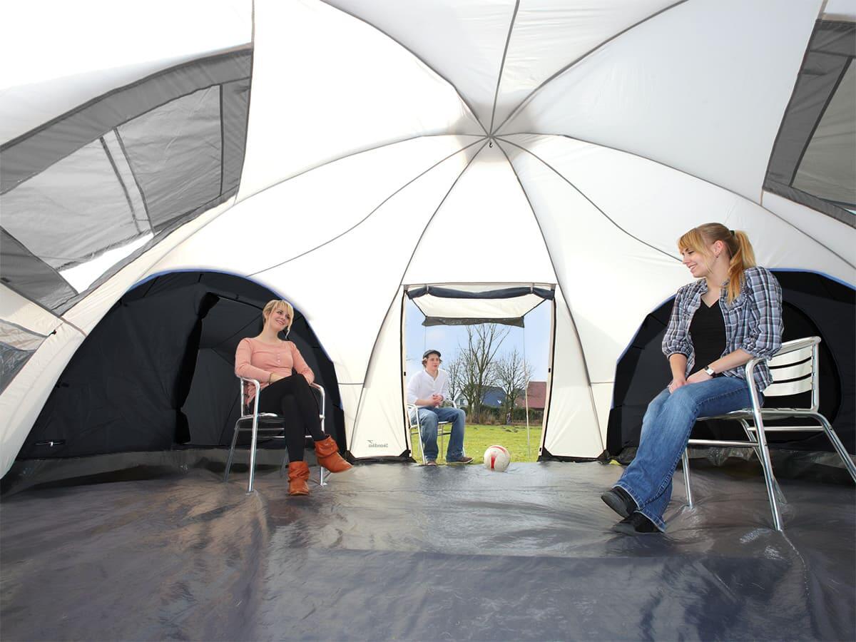 Seconde vie - Tente dôme familiale Turin 12 Sleeper - 3 cabines - 840x720cm 5/7