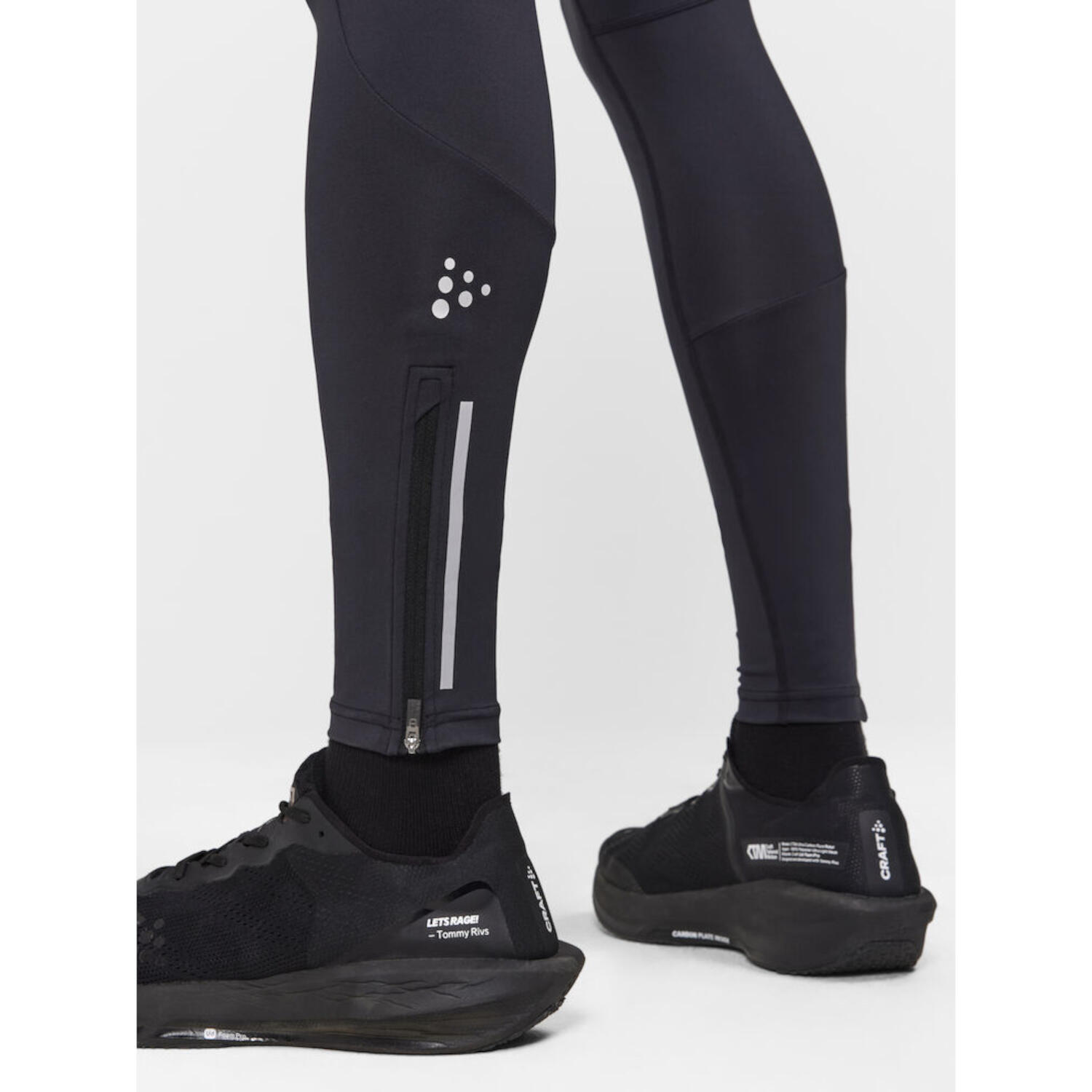 Crat Adv Essence Zip Tights Zwart 9/11