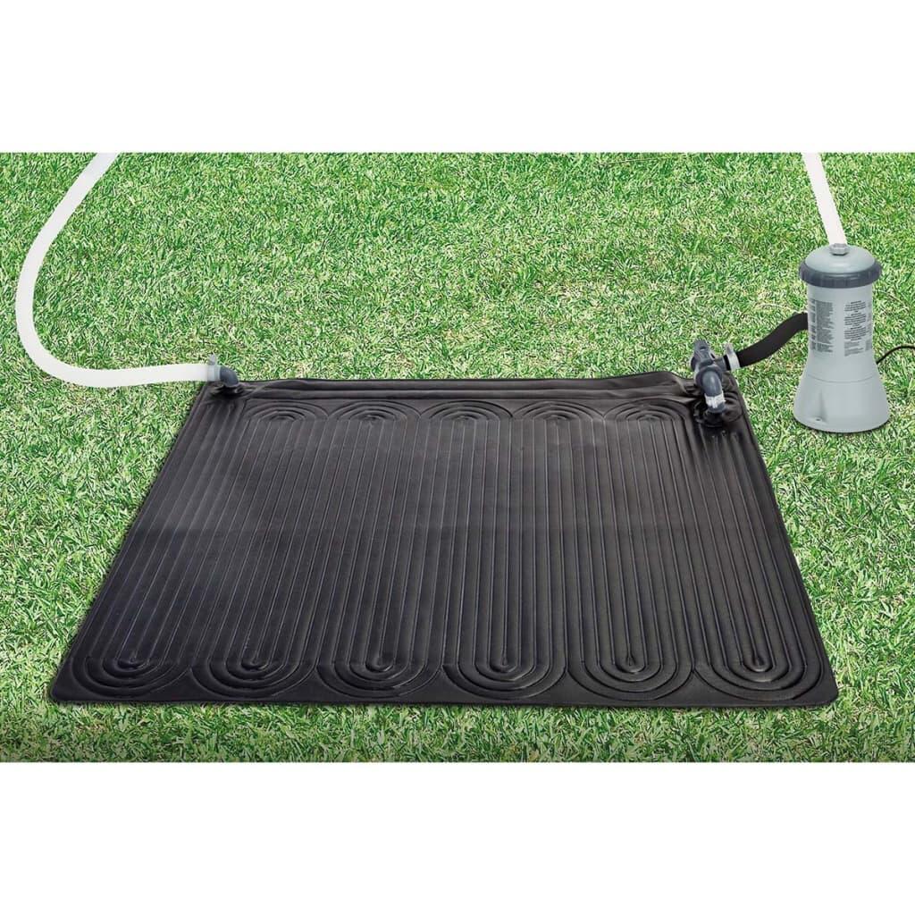 Tapete aquecimento solar PVC 1,2 x 1,2 m preto 28685 INTEX 2/4