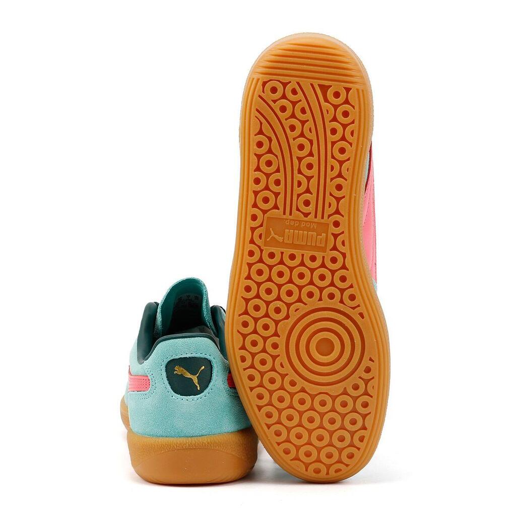 Puma Palermo Leather Aquatic/Dark Myrtle Trainers
