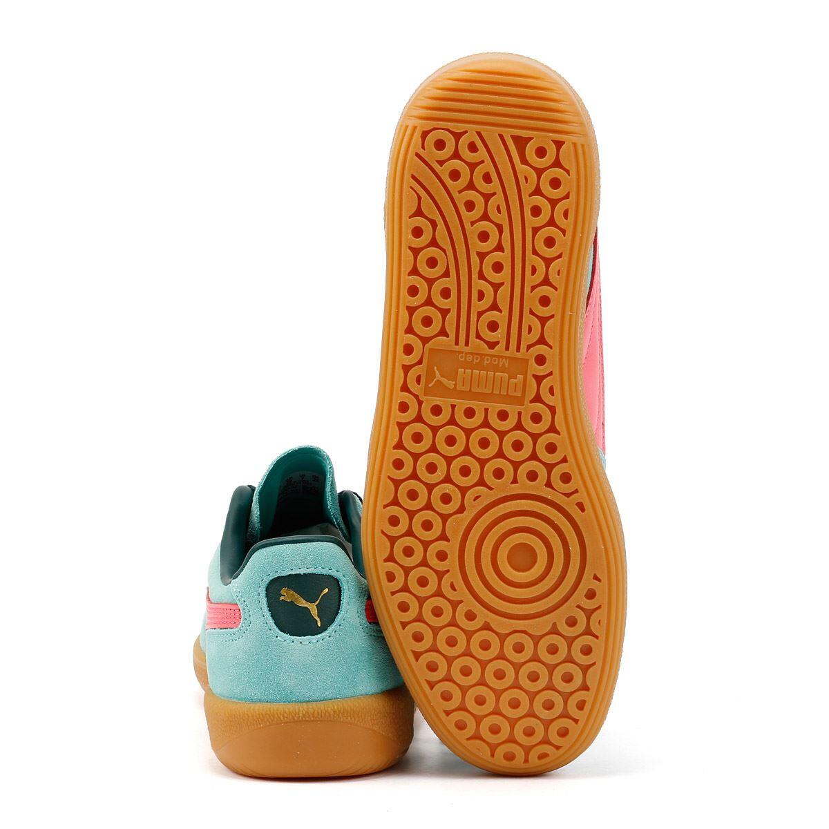 PUMA – Palermo | aqua suède sneakers 4/7