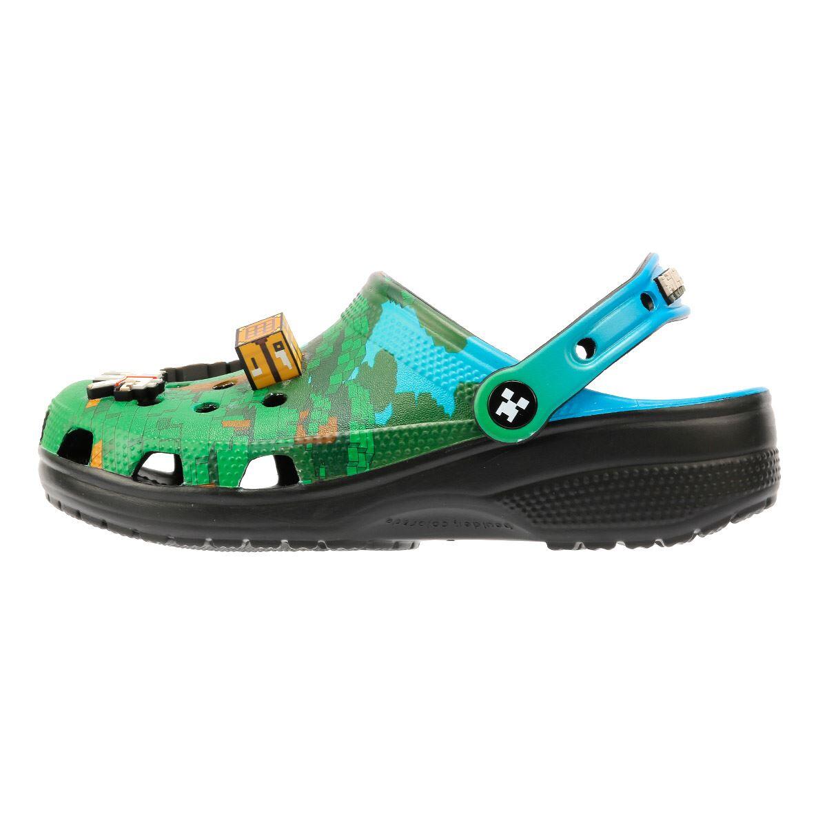 Zuecos CROCS  Minecraft Cls Verde  Niños 6/6