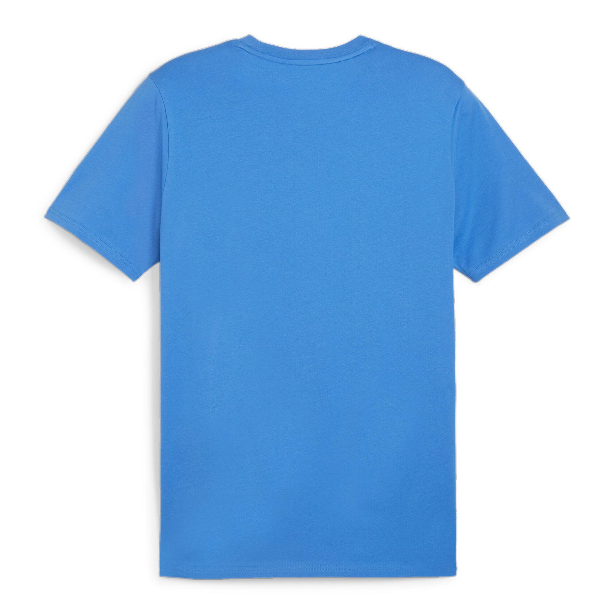 Heren Team Doel Casuals Tshirt (Blauw) 5/5