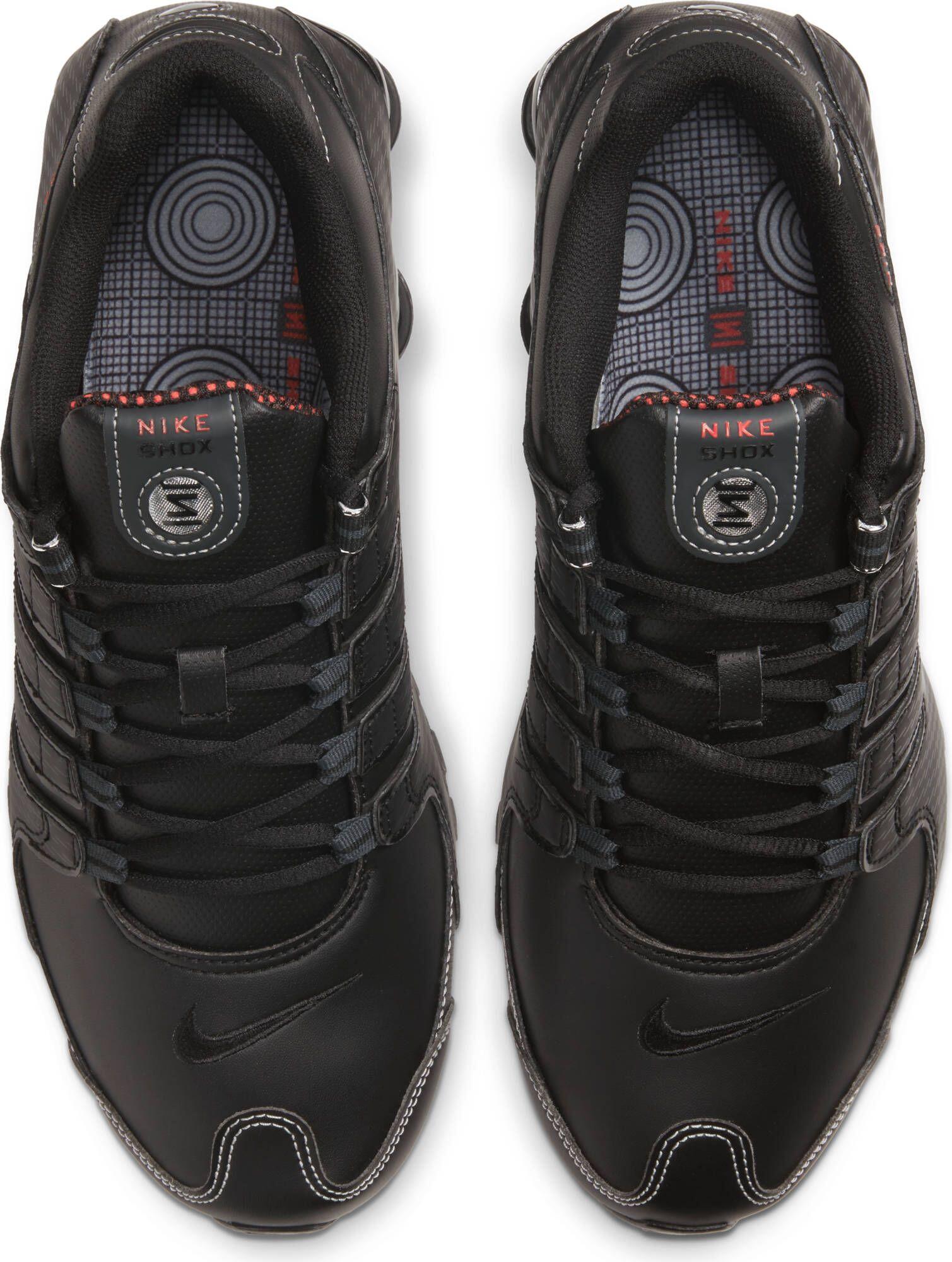 Nike Shox NZ Black Varsity Red 3/7