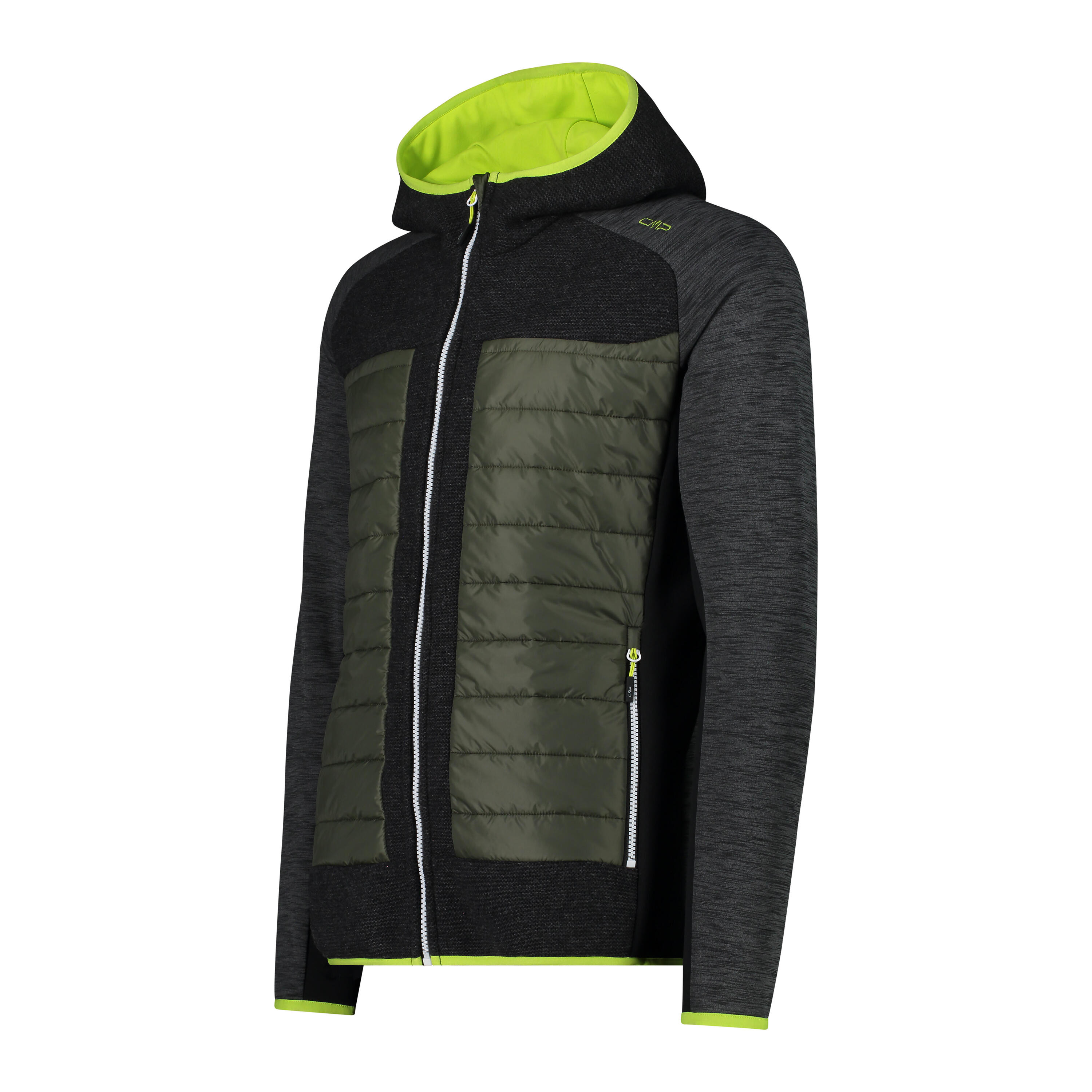 CMP Herren Fleecejacke Man Hybrid Fix Hood Jacket 33M2147 5/5