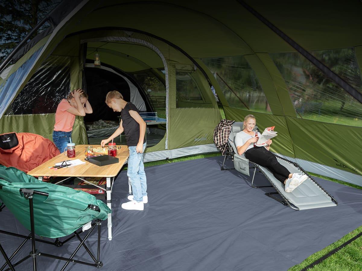 Gebraucht - Vorzelt für Tunnelzelt Gotland 5 Protect - Canopy für Zelt 5/15