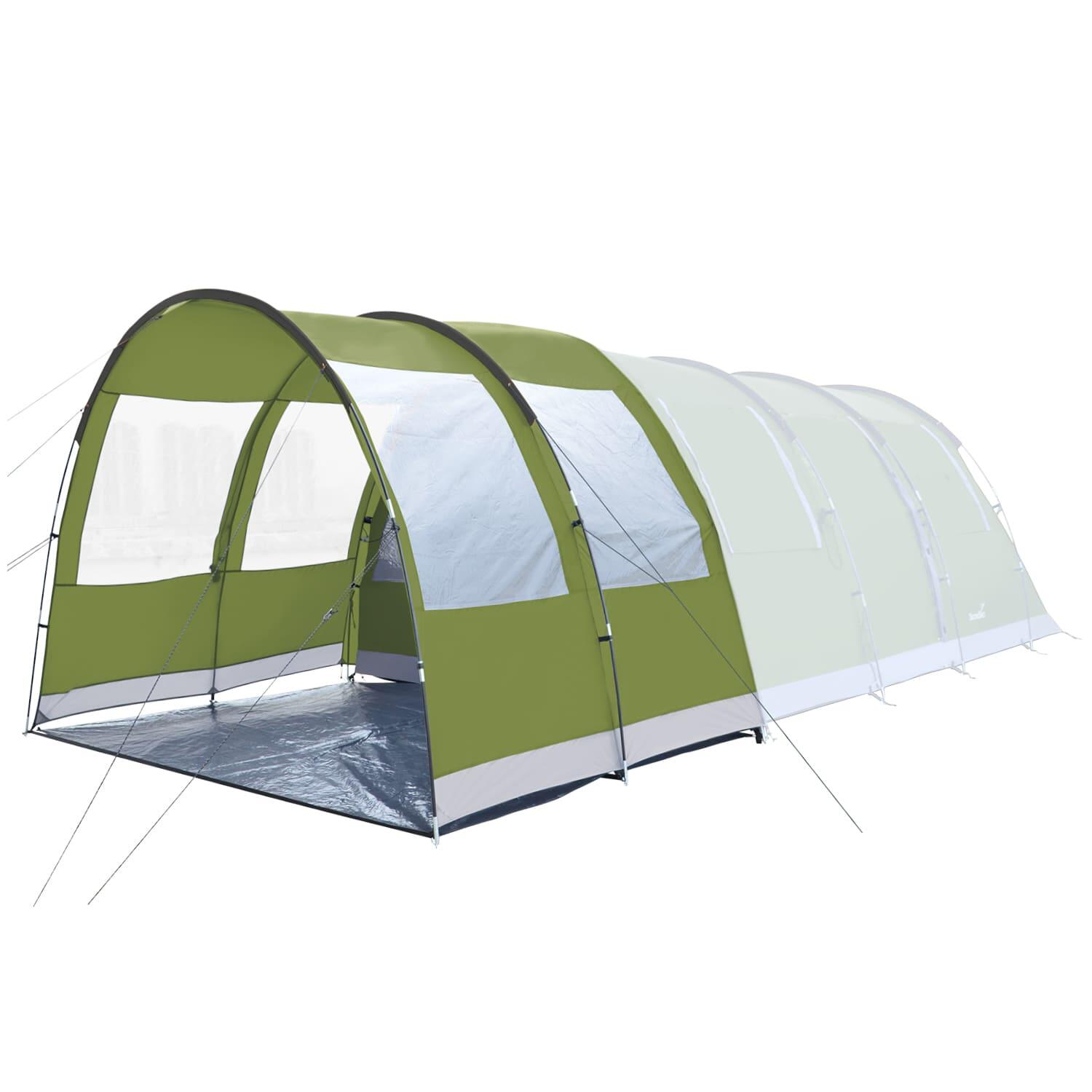 Skandika - Seconde Vie - Auvent Avancé Canopy Gotland 4 – Extension Pour Gotland 4 - Tente - Vert - 4 Places - Decathlon