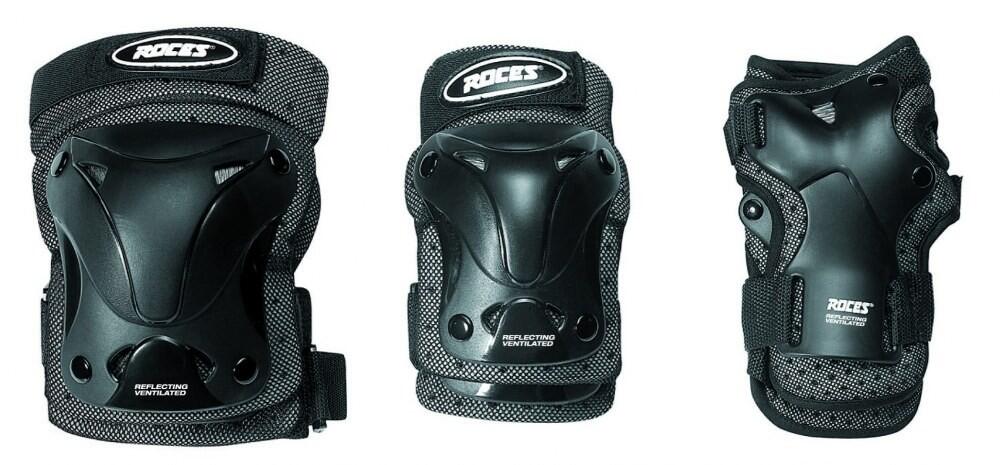 Beschermers inlineskates junior Roces Ventilated 3pack 4/5