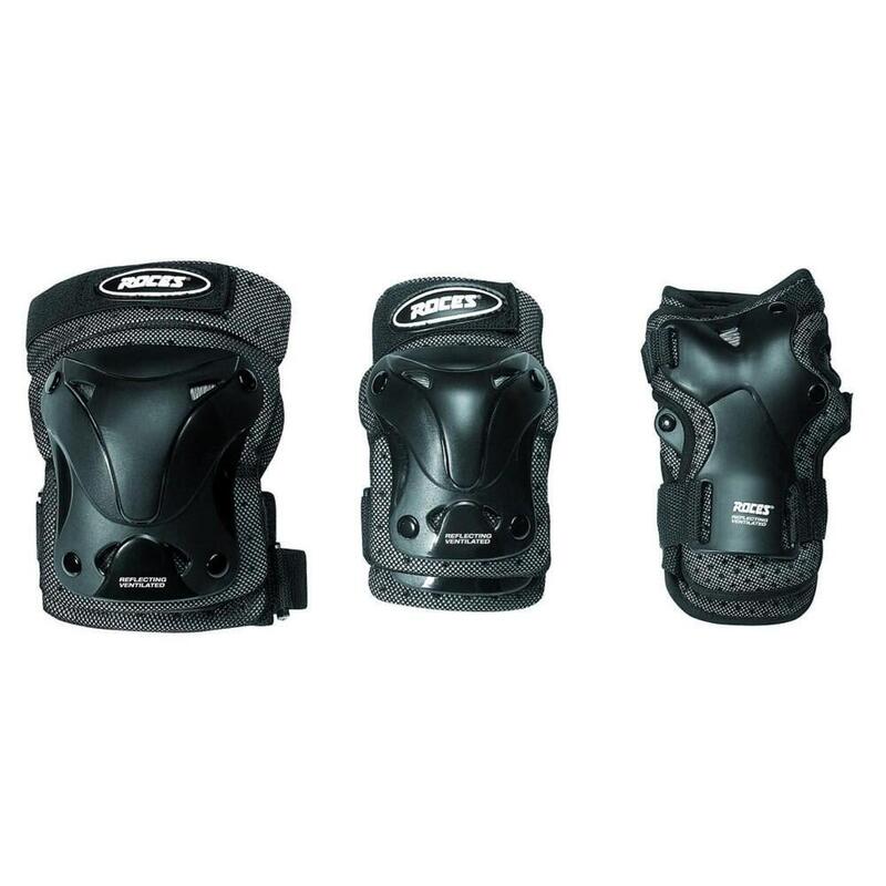 Echipament protecție patinaj junior Roces Ventilated 3pack