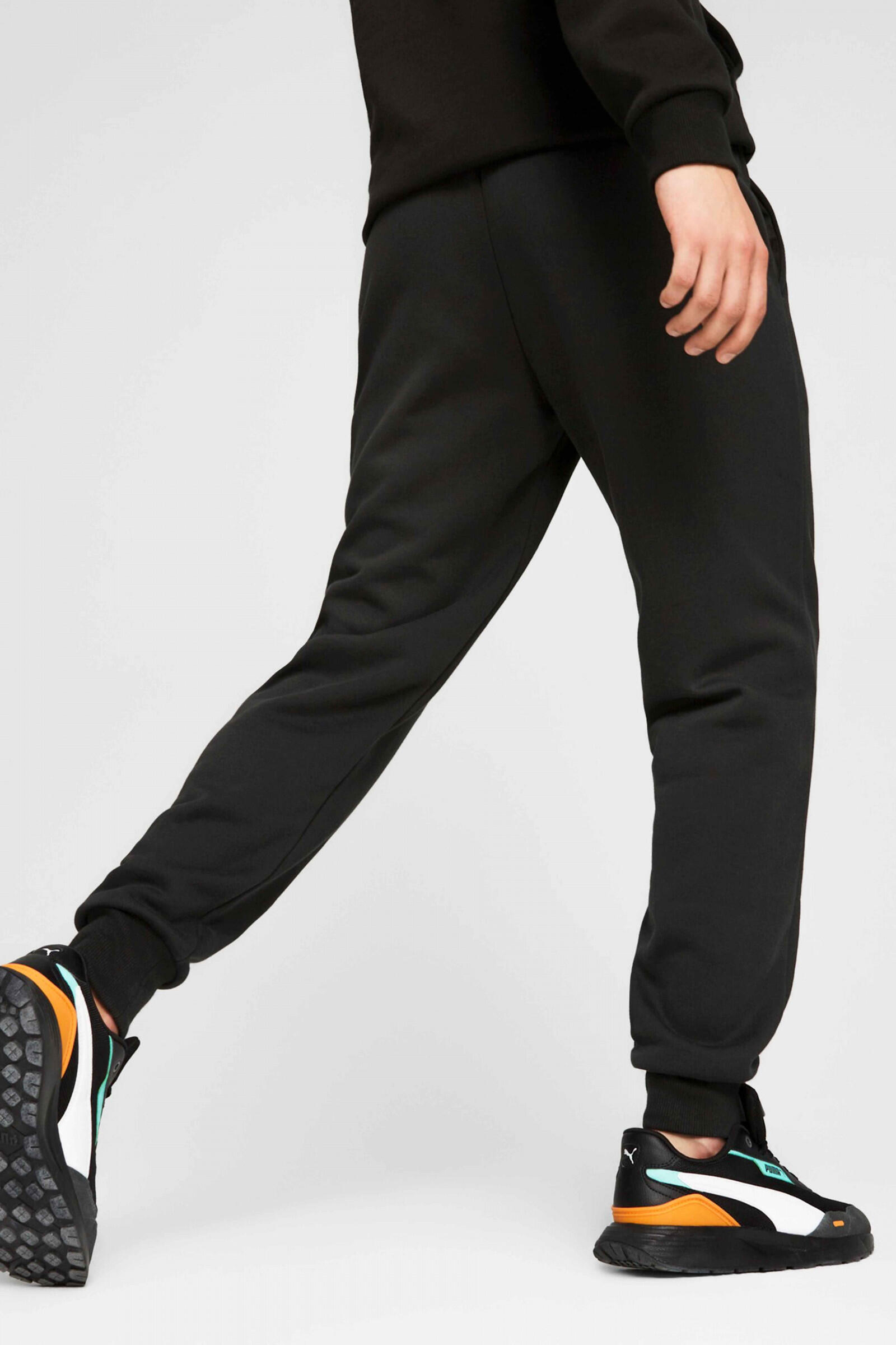 Puma Pantalón Para Hombre Essentials+ 2 Col Logo Negro 4/4