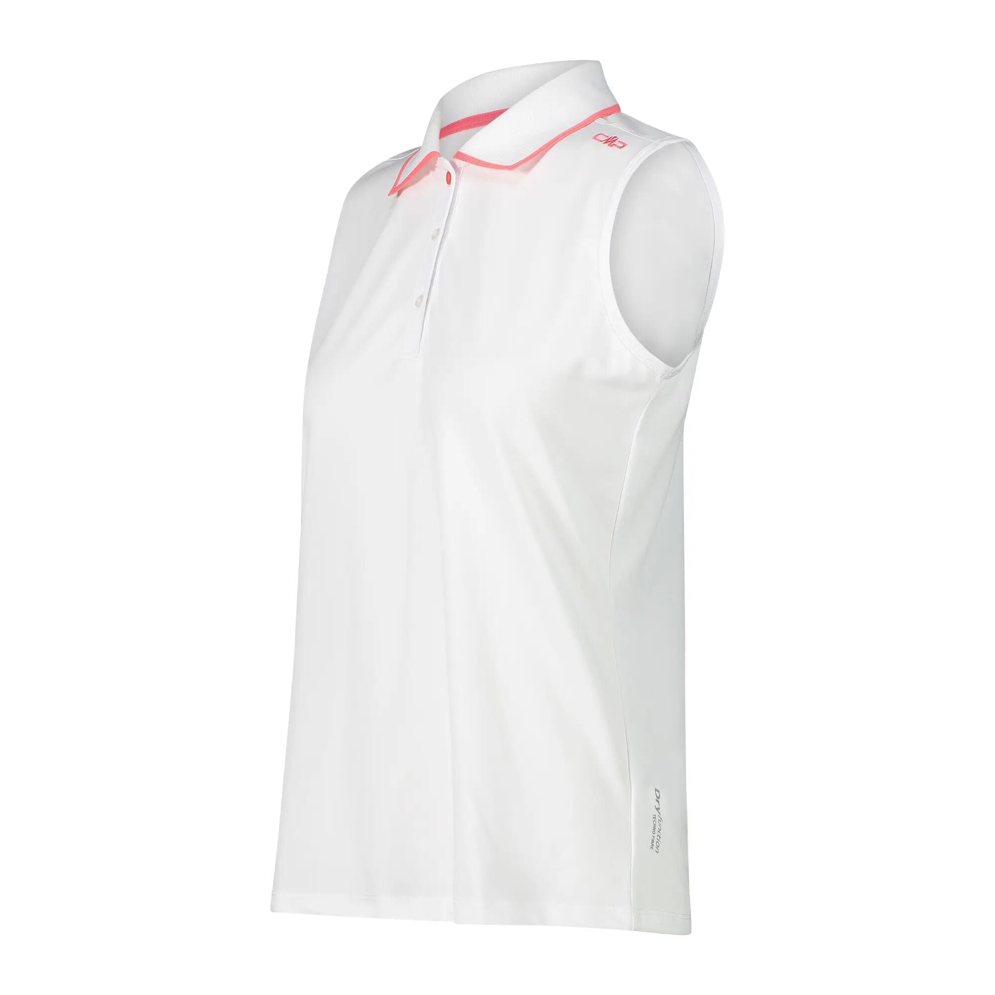 Polo sans manches en piqué extensible femme CMP 5/5