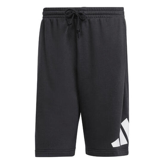 Pantaloncino uomo adidas big logo - nero