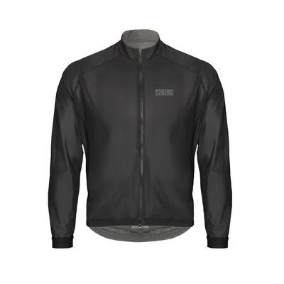 LIGHT WIND JACKET BLACK - Cortavientos Ultraligero