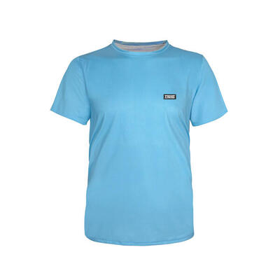 CAMISETA RUNNING - COLOR BLOCK Manga corta