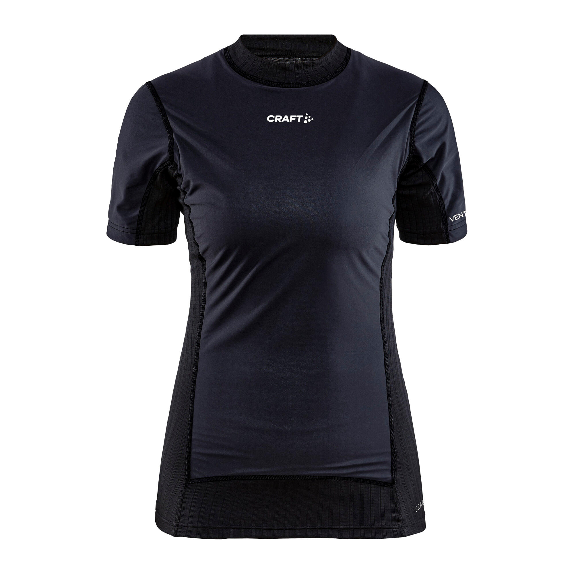 Craft - Active Extreme X Wind Ss W - Noir-granite - Sous Maillot Manche Courte - Noir - 40 M - Decathlon