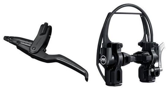 Pattini freno idraulici Magura HS11 Evo2 leva anteriore o posteriore 3 dita nero