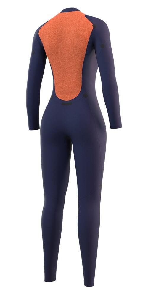 MYSTIC Star Wetsuit 3/2mm Backzipip Dames Donker Blauw 4/4