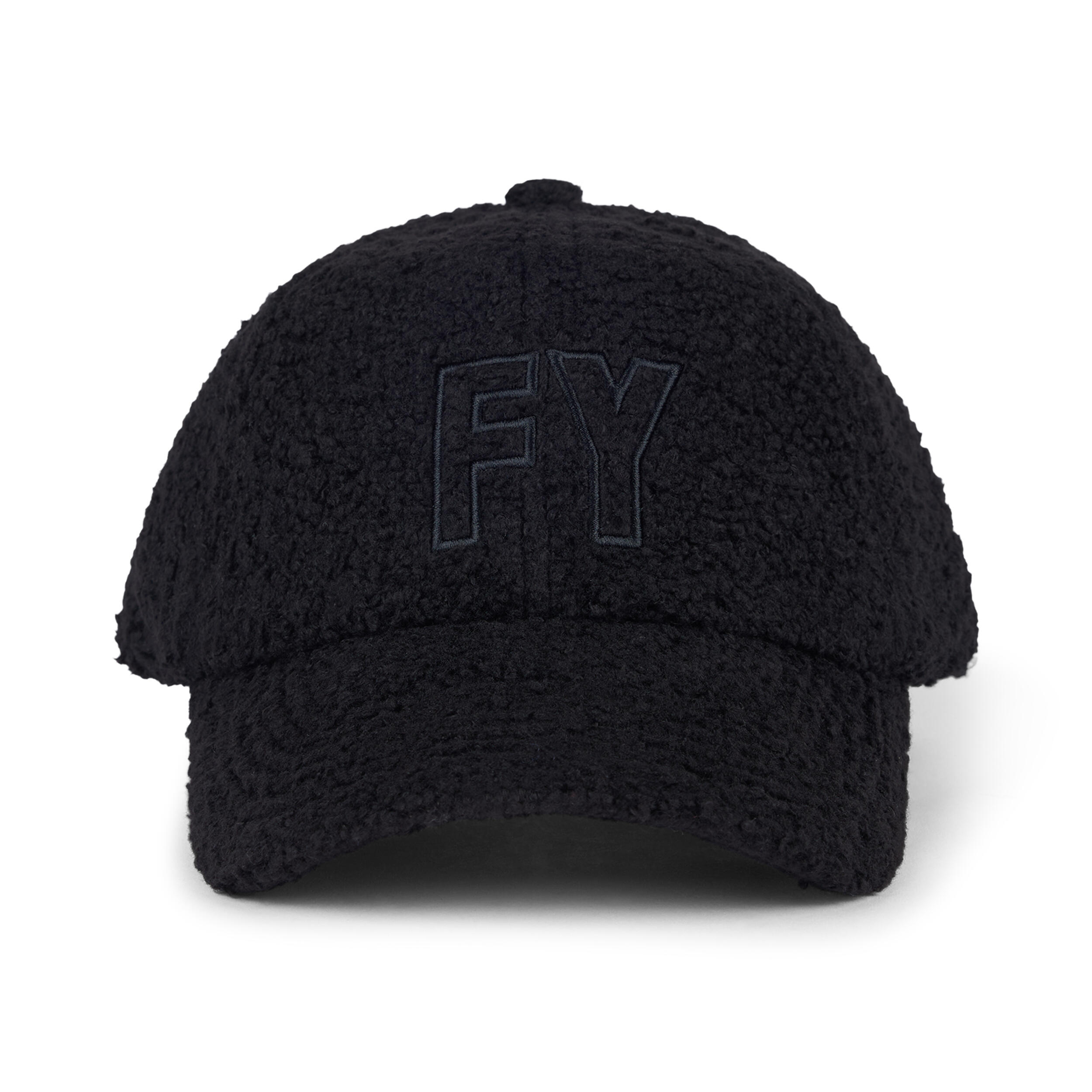 Freddy - Casquette En Tissu Sherpa Avec Maxi Broderie Fy Ton Sur Ton - Chapeau - Noir - Taille Unique - Decathlon