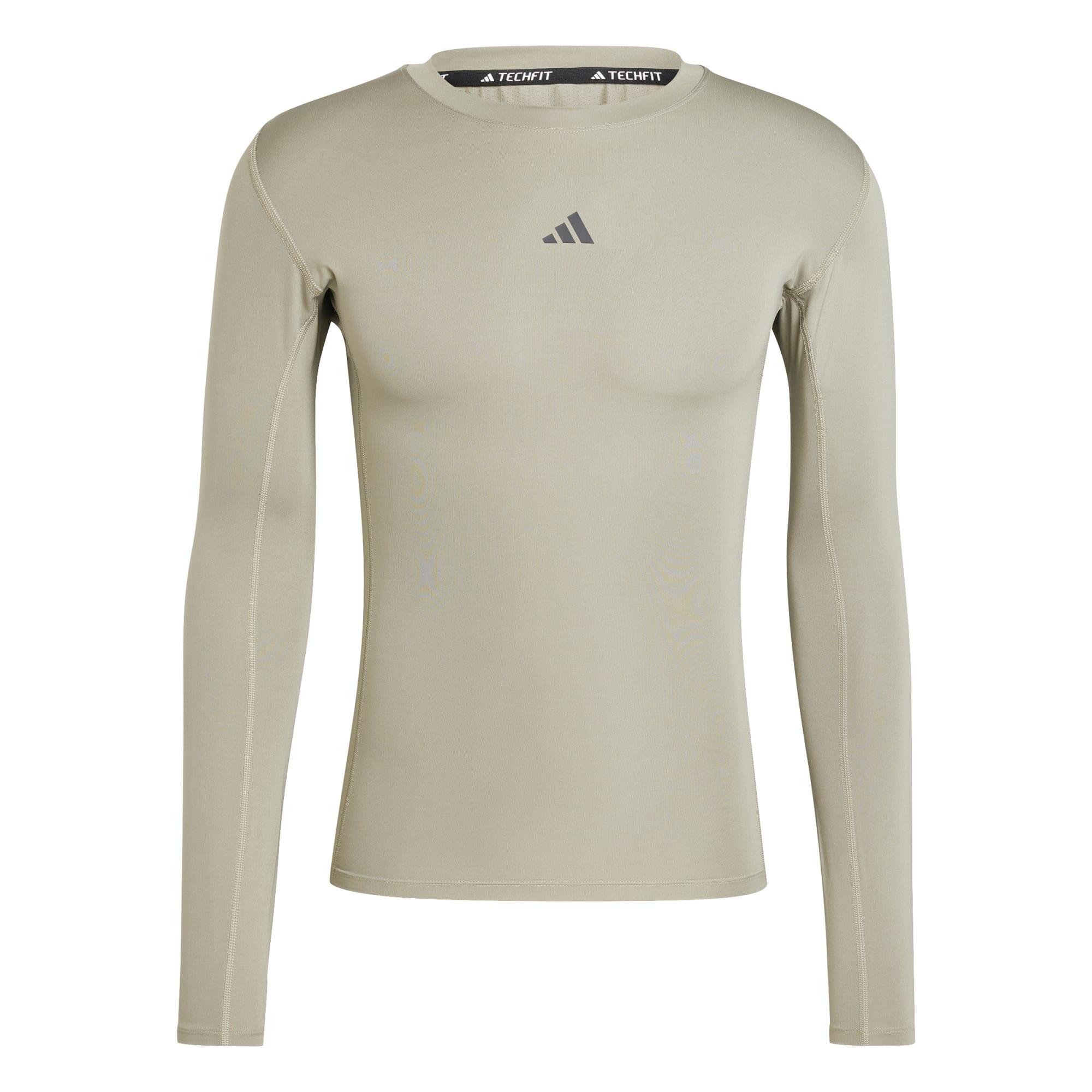 ADIDAS adidas Herren Langarmshirt TechFit Compression LS Tee