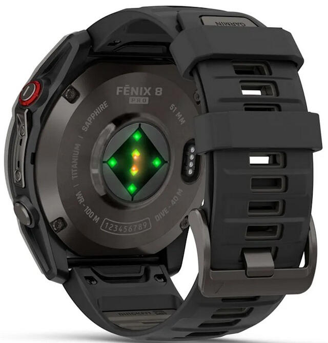 Garmin Fenix® 8 Pro – 51 mm AMOLED 6/6