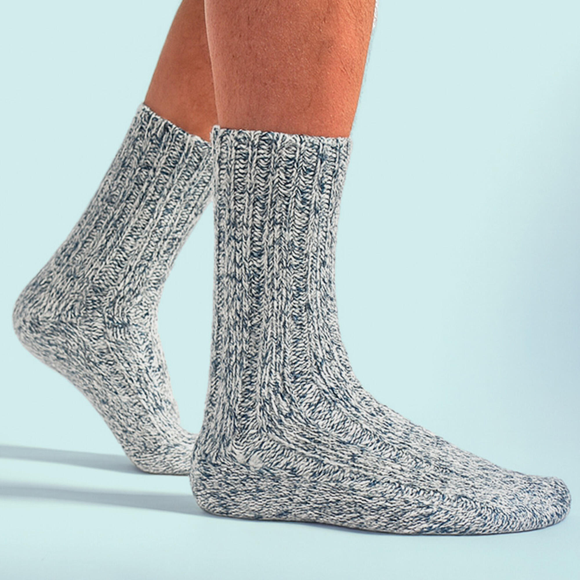 3er Pack Herren Wandersocken Wolle | Gepolstert Trekkingsocken | Country Pursuit 4/5