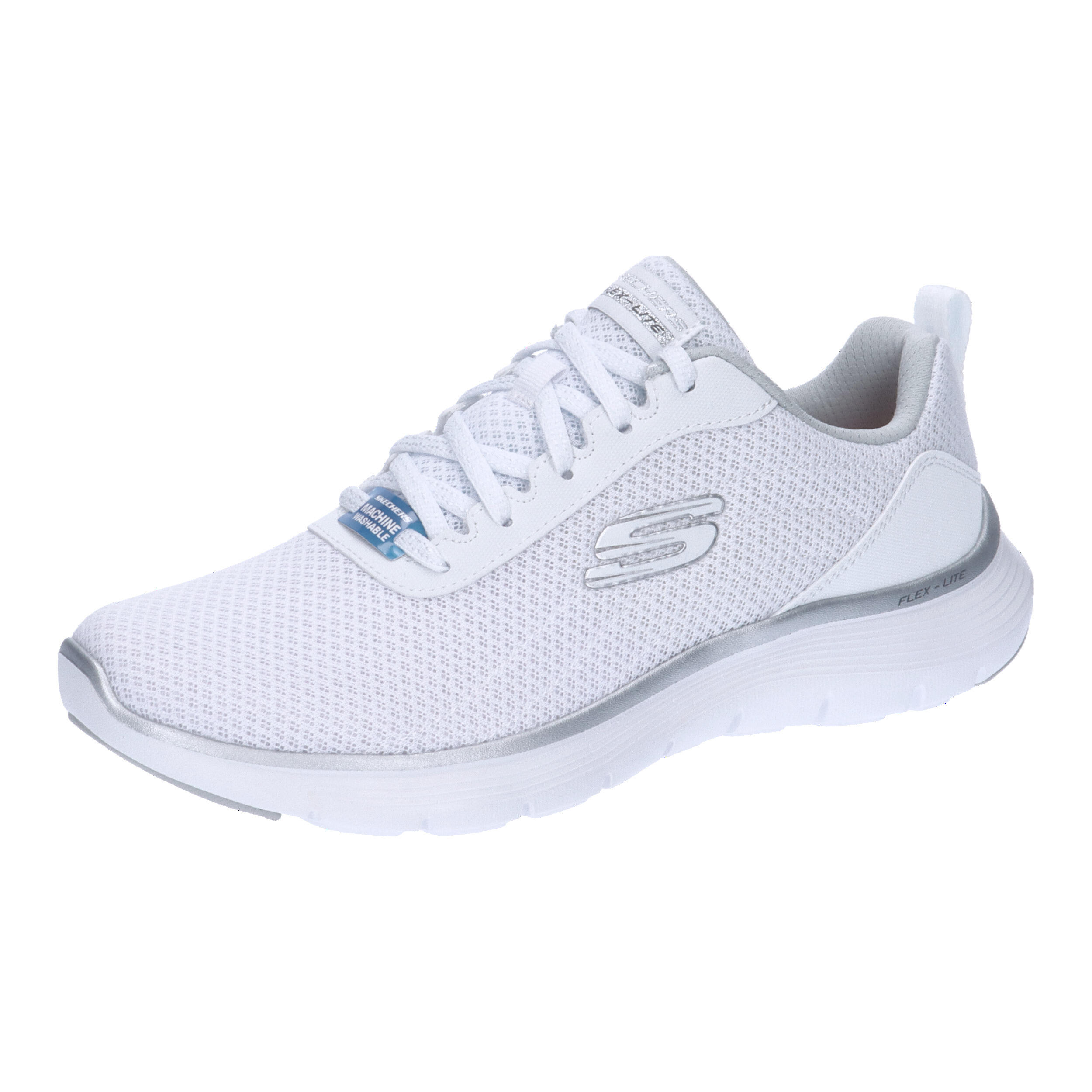 Skechers - Chaussures Pour Femmes Skechers Blanches - Chaussures De Sport - Blanc|gris - Decathlon