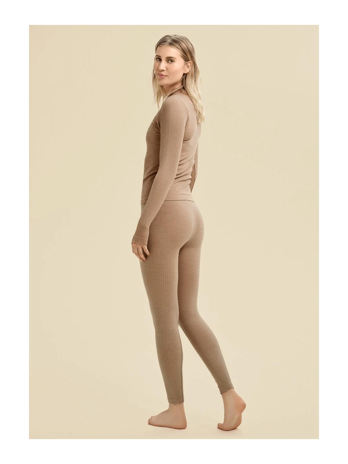 Legginsy Damskie do Jogi Fitness Casall Wełniane