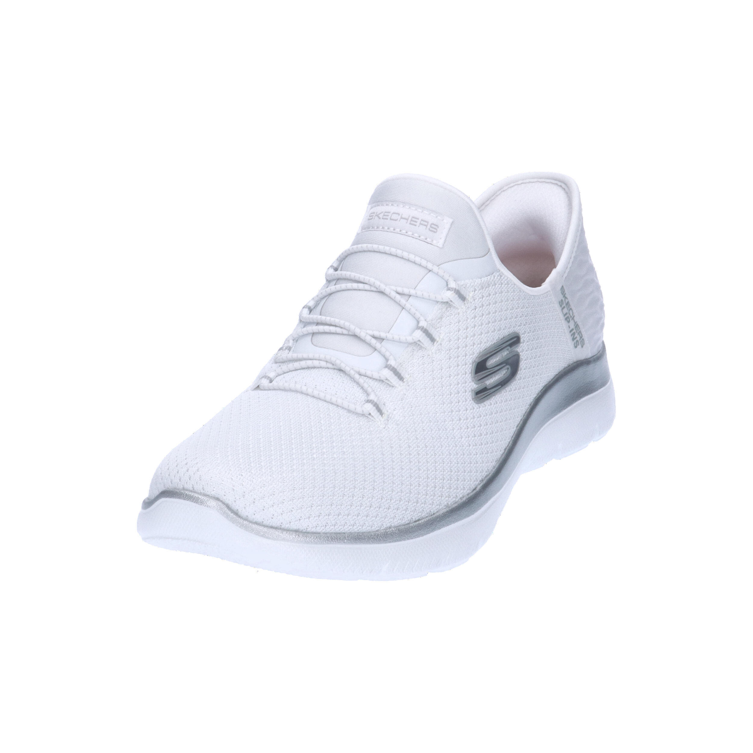Buty SKECHERS SLIP-INS  SUMMITS - DIAMOND DREAM Biały 9/15