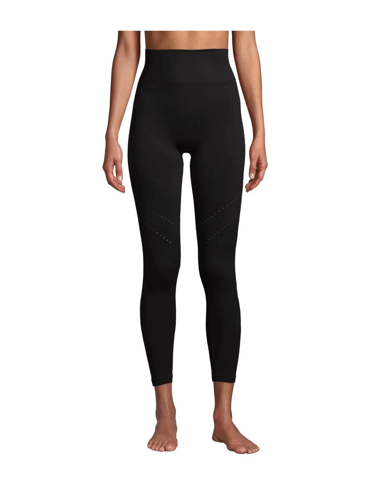 Leggings sans coutures taille haute Casall pour femme, noirs 2/3