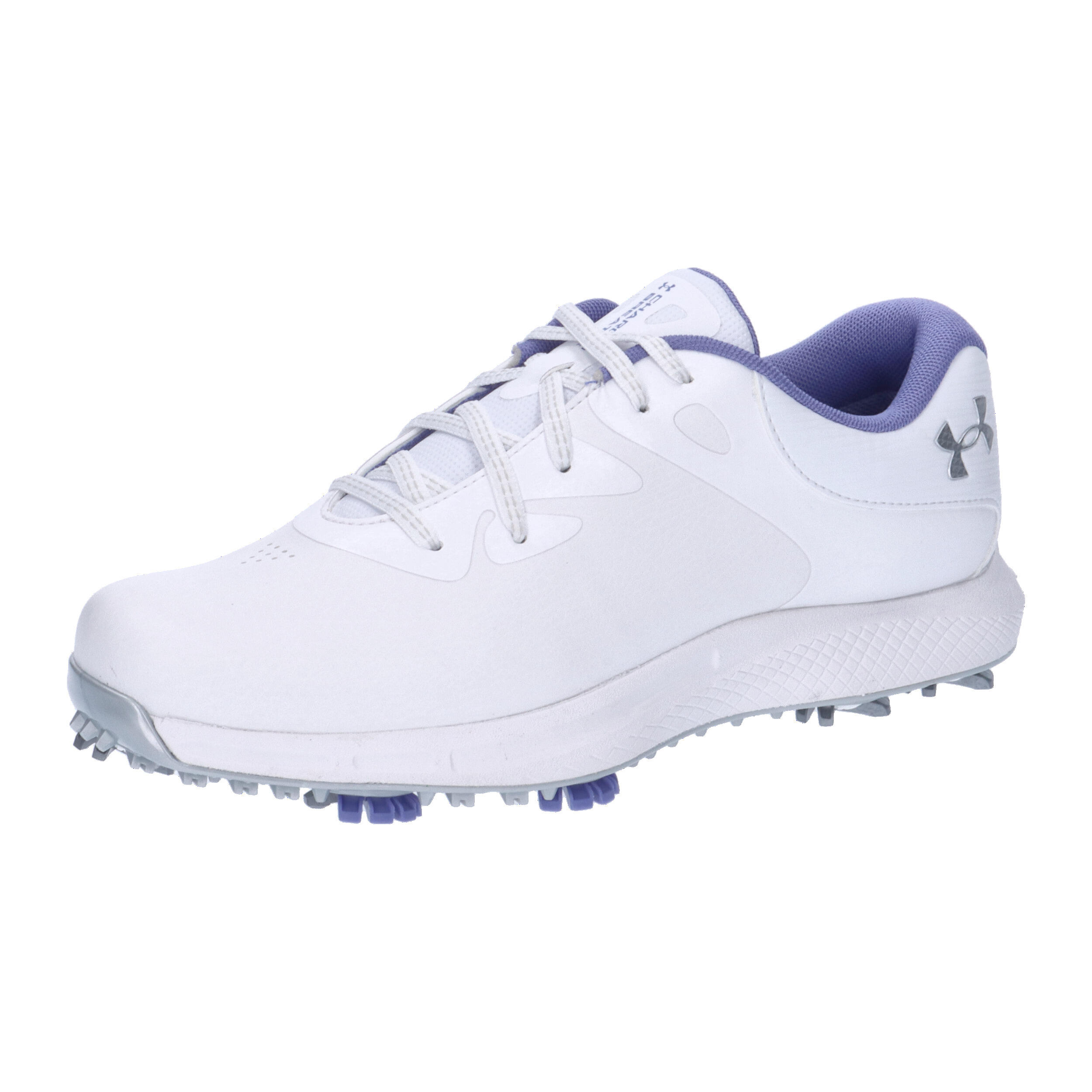 Sapatos de golfe com pontas para mulher under armour charged breathe 2