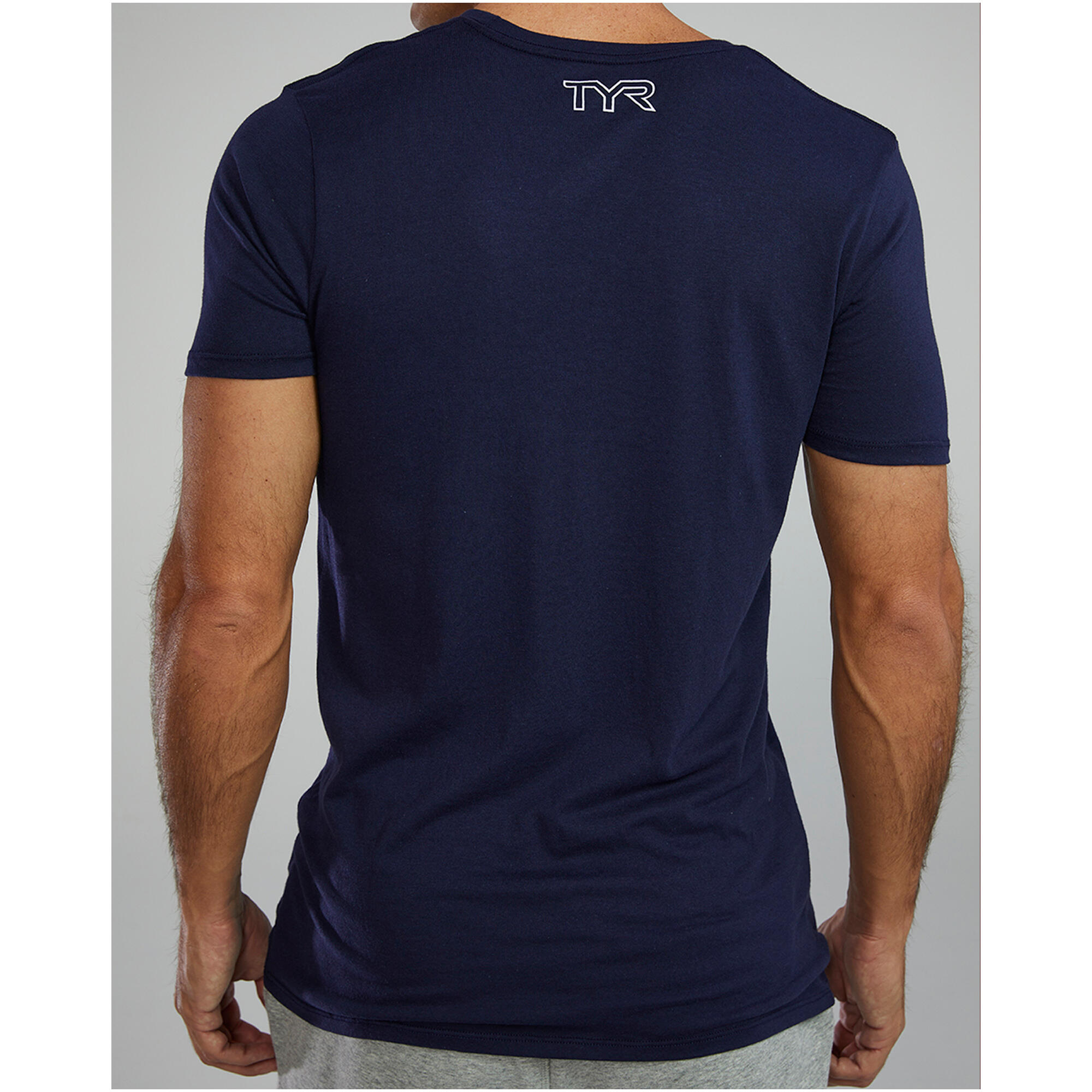 Koszulka męska TYR TRI LG LOGO TEE -UX 7/7