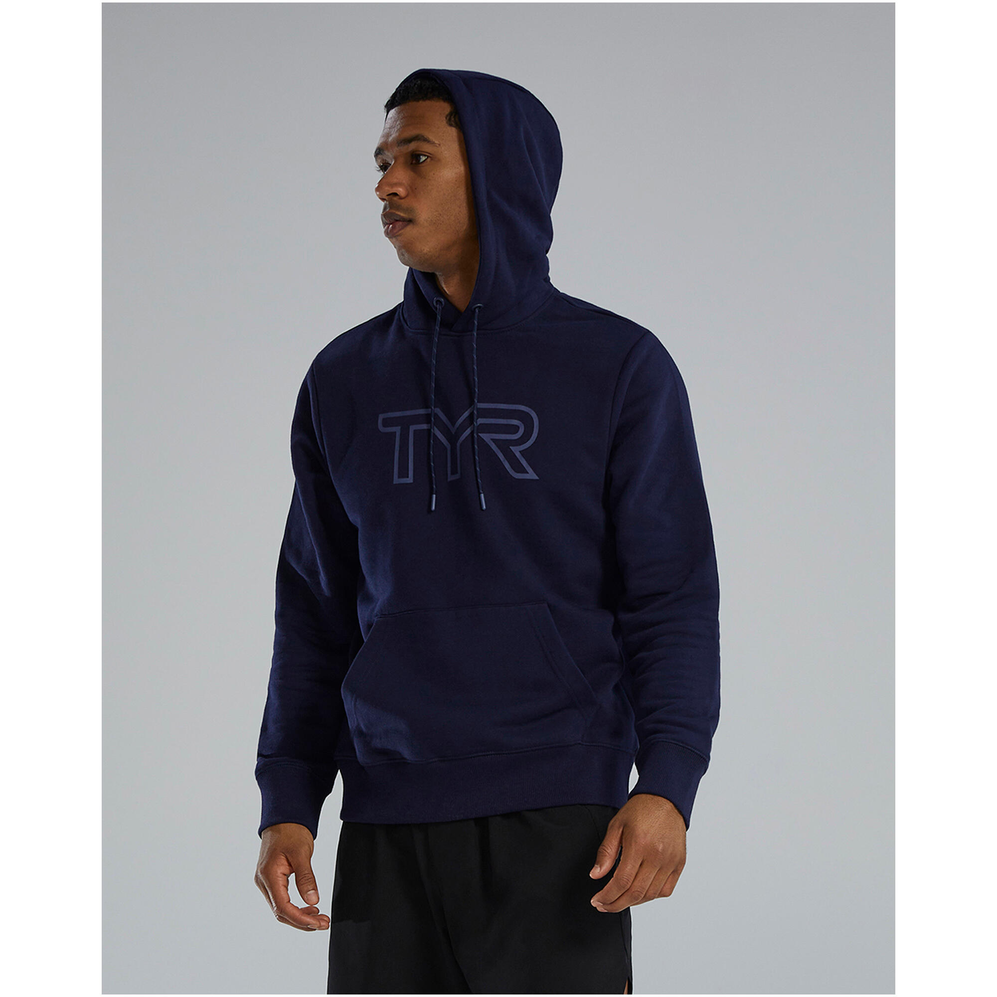 Bluza z kapturem techniczne TYR UltraSoft Big Logo 3/7